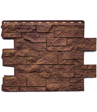 Фасадные панели (Цокольный Сайдинг) Альта-Профиль Камень Шотландский Блэкберн 