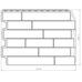 Фасадные панели (Цокольный Сайдинг) Фасайдинг Дачный Скол 3D-Facture Светло-серый