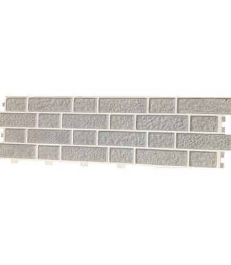 Фасадные панели (Цокольный Сайдинг) Tecos BrickWork Михелен Белый