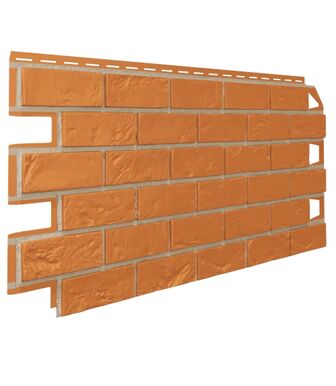 Фасадные панели (Цокольный Сайдинг) VOX Vilo Brick Marron (Каштан)