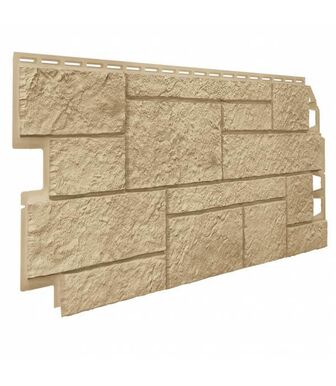 Фасадные панели (Цокольный Сайдинг) Технониколь Оптима Песчаник Песочный