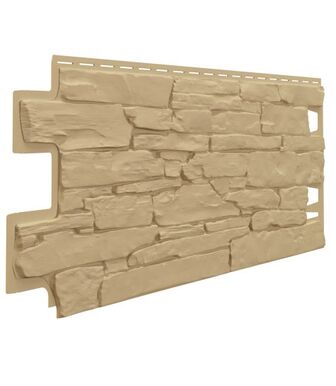 Фасадные панели (Цокольный Сайдинг) VOX Vilo Stone Песочный