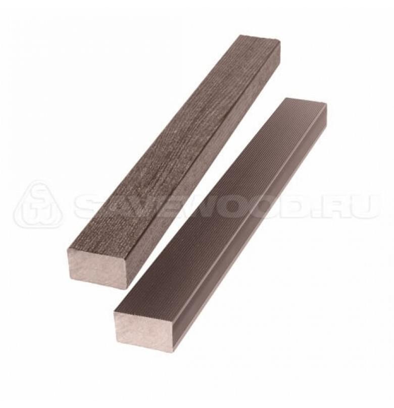 Брус лавочный ДПК SaveWood терракот 4 пог.м.