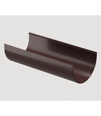 Желоб водосточный 3м Docke (Деке) Standard (Стандарт) Темно-коричневый