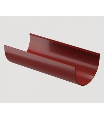 Желоб водосточный 2м Docke (Деке) Standard (Стандарт) Красный